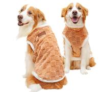 Pet Sweaters, Medium Dog Sweater,Plush Dog Cold Weather Coats | Thick Pet Clothes for Cold Weather, Warm Snow Jacket, A