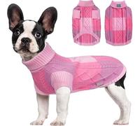 Pet Sweaters,Turtleneck Pullover Dog Sweater,Pet Sweaters For Dogs,Pet Clothes,Pet Clothing,Suitable For All Types Of Dogs(Pink Group XX-Large)