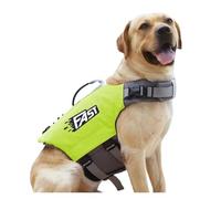 Pet Swimming Life Jacket Safety Vest for Dogs Summer Fashion Adjustable Reflective Pool or Surfing Rafting - Single Piece Dog Life Jacket(Green,L)