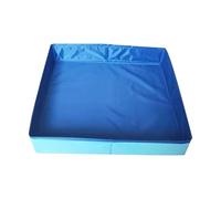 Pet Swimming Pool, Dog Wading Pool, Foldable Square-Shaped Paddling Pools for Dogs, Anti-Slip Non-Inflatable Pet Bathing Tub, For Home Yard Garden Outdoor