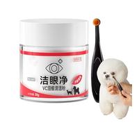 Pet Tear Stain Remover - Soothing Kitten Eye Cleaner 30 g, Gentle Dog Tear Stain Remover for Bathroom Care Veterinarian - Home Outdoor Camping Indoor Outdoor