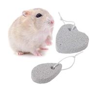 Pet Teeth Grinding Stone -Small Pet Parrot Rat Teeth Care Chew Ball Hamster Mine