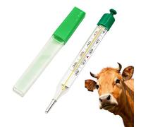 Pet Temperature Meter | With Stretch Cord And Tail Clip | Veterinary Temperature Sensor | For Dogs Cats Horses Cattle Sheep Farm Livestocks Home Kitchen School Office Gym Room Hotel Party Camping Rest