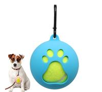 Pet Tennis Ball Sleeve Durable Fun Tennis Covers for Dogs Perfect for Fetch Chewing Playtime Dog toy tennis balls cover Chew-proof tennis ball cover Long-lasting pet tennis balls (sky blue)