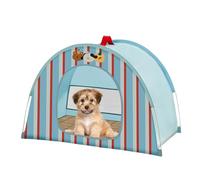 Pet Tent - Foldable Breathable Dog Kennel | Portable Pet Shelter with Airflow and Ventilation for Small Dogs, Puppies, Rabbits, Indoor & Outdoor