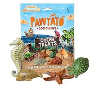 Pet Things Benevo Pawtato Ocean Treats Grain Free Dog Chews Medium 140g (Pack of 10)