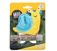 Pet Things Ministry Of Pets Sam The Snail Catnip Toy With Catnip Tube (Pack of 12)