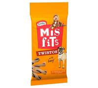 Pet Things Misfits Twistos Beef 105g (Pack of 18)