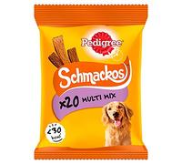 Pet Things Pedigree Schmackos Meat Variety 20 Stick (Pack of 9)