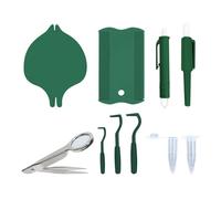 Pet Tick Removal Tool Kit, Pet Flea Puller Set, Multifunctional Ergonomic Flea And Tick Remover Kit, Includes Various Tool Sizes, Ergonomic Design, 11x11cm, For Routine Grooming
