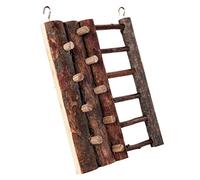 Pet Ting Natural Hamster climbing wall ladder Wood Toy Mouse Gerbil etc 16x20cm