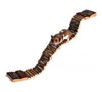 Pet Ting Wooden Suspension Ladder | Small Animal Toy & Cage Accessory | Hamster, Gerbil & Mouse Climbing Bridge
