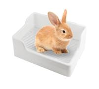 Pet Toilet - Tilt Proof Design, Raised Edge Protection, Safe Cage Placement, Easy to Clean Structure | Helps Maintain Hygiene Habits for Small Animals in Ges