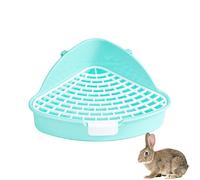 Pet Toilet Tray, High Capacity Triangular Litter Tray Splash Proof Pet Toilet Pot, Removable Cat Litter Tray Chinchilla,