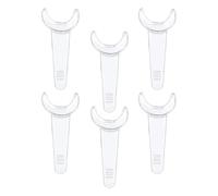 Pet Tooth Brushing Helper, Clear Reusable T-Shaped Cheek, 12x3.5cm, 12pcs | Teeth Cleaning Aid For Dogs & Cats, Holds Lip For Clear Teeth Access, Easy To Use, Reaches Back Teeth