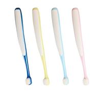 Pet Toothbrush - 4 Pieces Teeth Brushing Kit Gum Care - Soft Bristle Brush | For Cleaning Puppies And Kittens Daily Home Travel Indoor