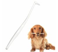 Pet Toothbrush: Small Cat Toothbrush, Strong Puppy Toothbrush | Soft Bristle Toothbrush with Small Head and Wisdom Tooth Slot, Ergo Design