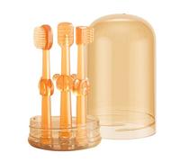 Pet Toothbrush, Toothbrush with Soft Bristles for Dogs Cats, 3 Piece Pet Care Tool for Cleaning Mouth Tongue of Puppy Large Medium and Small Breeds Bad Breath Home