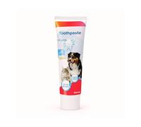 PET Toothpaste with Enzymes, Liver Flavour 100g - Plaque and Tartar Control, Fresh Breath for Dogs and Cats Beaphar Oral Care