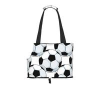 Pet Tote Bag, Travel Portable Dog Handbag With Safety Metal Buckle for Subway Hiking, Football Soccer Balls Sports