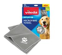 Pet Towel Vileda Microfiber XL Durable Washable 172651