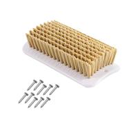 Pet Toy Brush,Interactive Gentle Calming 2 in 1 - Pet Enrichment Toys Scratch Brush - for Play Shedding Training Boredom Relief Large Animals Pens Barns