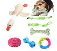 Pet Toy for Children's Diseases, Indoor Dog Chew Toy, 7 x Puppy Chew Teething Toy, Multifunctional Small Animals Chew Rope, Animal Accessories for Small, Medium and Large Dogs