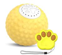 Pet Toy for Dogs Rabbits and Pets with Remote Control Silicone+ABS IP54 Fun Mode Ordinary Mode 260mAh Battery 5V Charging Standby 8 Days Always Working 3.2 Hours Includes User Manual Data Line Stra