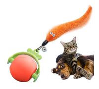 Pet Toy for Indoor Cats Rechargeable Cordless Lighted Teaser with Bell