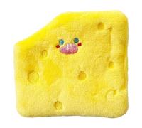 Pet Toy Plush - 12X11X1CM 15G Squeaky Sound Chew Sniff Puzzle | Interactive Bite Food Dog | Stress Relief Calming Entertainment Exercise Cognitive Focus Play