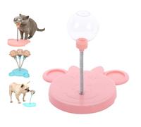 Pet Toy Treat Dispenser, Cat Treat Dispenser, Puzzle Feeders For Dogs, Cat Treat Puzzle, Funny Teasing Toys Spring Food Dispenser Toy