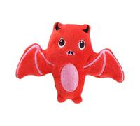 Pet Toys Halloween Toys Cat Chew Teething Interactive Filled Toy For Halloween Cat Lover Big Dog (Red, One Size)