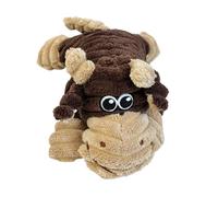 Pet Toys, Squeaky Toy, Mental Stimulation Portable Size Easy Cleaning Safe Chewing Training Tool Lightweight, Plush Stuffed for Puppies, 7.48x5.91x1.97Inches