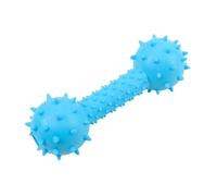 Pet Toys Tri-color Rubber Multi-Spike Ring Dog Teething & Bite Resistant Toys Pet Supplies (blue)