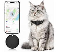 Pet Tracker,GPS Collar for Cats (iOS Only) Smart tag,Waterproof Compatible with Apple Find My,No Monthly Fee,Advanced Tracking Solution Smart Collar for Pet Safety Ideal Small Large Cats
