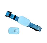 Pet Tracker Pro Mini GPS Location Tag for Dogs Cats, Real Time Tracking via iOS or Android App, Waterproof Lightweight Design for Pets, Luggage, Valuables Safety (Sky Blue)