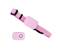 Pet Tracker Pro Mini GPS Location Tag for Dogs Cats, Real Time Tracking via iOS or Android App, Waterproof Lightweight Design for Pets, Luggage, Valuables Safety (Pink)
