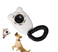 Pet Training Clicker, Cat Coaching Tool, Dog Training Clicker, Convenient Wristband Strap, Encourages Faster Learning, Blue, for Dogs, Cats, Birds, and Horses