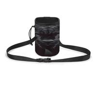 Pet Training Package, Animal Panther Print Pet Training Bag Stylish Dog Training Pouch Pet Waist Bag Lightweight and Spacious