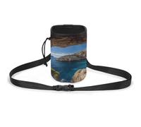 Pet Training Package, Arch in Mallorca Spain Print Pet Training Bag Stylish Dog Training Pouch Pet Waist Bag Lightweight and Spacious