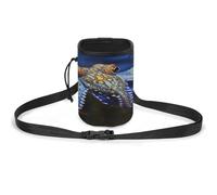 Pet Training Package, Blue Ringed Octopus Print Pet Training Bag Stylish Dog Training Pouch Pet Waist Bag Lightweight and Spacious