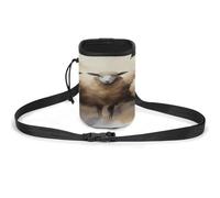Pet Training Package, Sheeps Watercolor Print Versatile Pet Training Bag Stylish Pet Accessories Multi-Purpose Pet Carrier Lightweight Dog Pouch