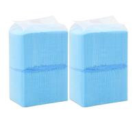 Pet Training Pads Blue/White 45x33cm Non-Woven Fabric 5-Layer Leakproof XL Pack