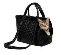 Pet Transport Bag, Waterproof Adjustable Shoulder Strap Bag, Puppy Transport Bag, for Puppies and Kittens for Winter and Snow for Travel, Walk, Car, Outdoor, Public Area