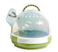 Pet Transport Box - Hamster Carrier with Safety Lock, Portable Light Travel Box | Long Housing Transport for Small Animals, Safe Hamster Cages P