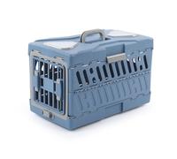 Pet Transporter Travel Carrier - Animal Transport Travel Box Cage | Large Cat Carrier Cage Crate Basket | Cat Dog Foldable Carrying Cage | Top Handle Design Pet Airline Carrier For Camping, Aircraft A
