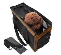Pet Travel Bag - Animal Carrier with Multiple Pockets for Outdoors | Comfortable Breathable Shoulder Bags for Pets On Vacation Camping Road Trip Picnic
