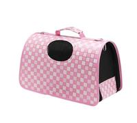 Pet travel Box Backpack Cat Bag, Cat Outing Bag, Pet Cat Outing Portable Space Capsule Cat Bag, Multifunctional Storage Cat Bag Pet Cage(Pink,C)