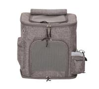 Pet travel Box Cat Backpack Breathable Foldable Cat Bag Outing Bag Portable Fashion Cat Outdoor Travel Backpack Outing Bag Pet Cage(G,B)