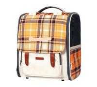 Pet travel Box Cat Bag Lightweight Cat Backpack Outdoor Portable Travel Bag Pet Supplies Multifunctional Storage Cat Bag Pet Cage(Q,A)